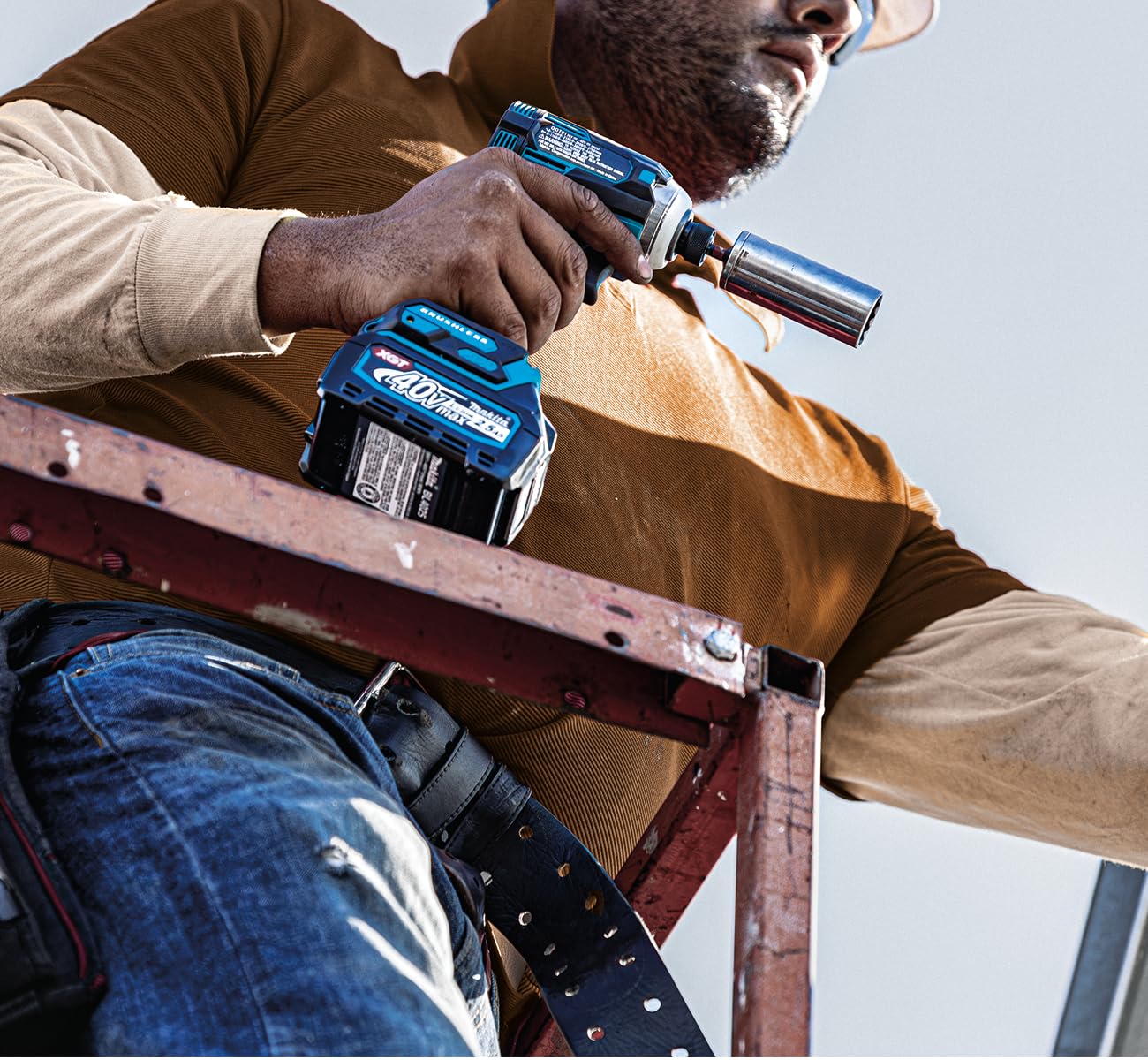 MAKITA TD001GZ 40V Max Li-ion XGT Brushless Impact Driver – Batterie e caricabatterie non inclusi