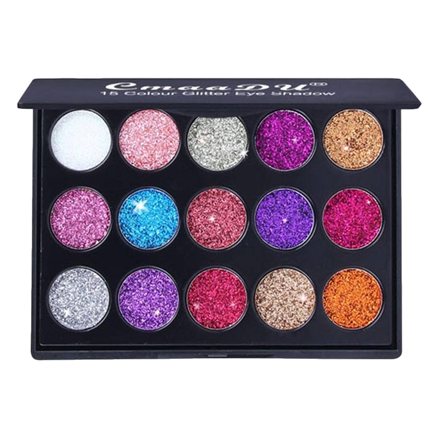 Amazon.co.jp: キラキラアイシャドウパレット | キラキラメイク