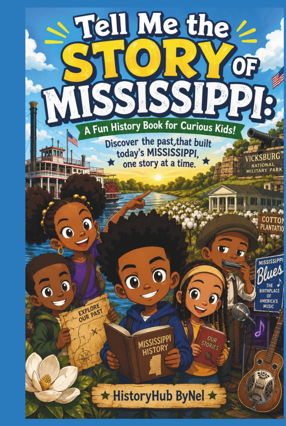 Tell Me the STORY OF MISSISSIPPI: A Fun History Book for Curious Kids!: Discover the past that built today’s [State], one story at a time. (Collection of State Histories of the USA)