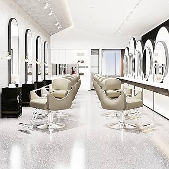 ＯＯＯ　美容室　椅子部分 Amazon｜WTTTTW ヘアスタイリスト用サロンチェア、フットレスト