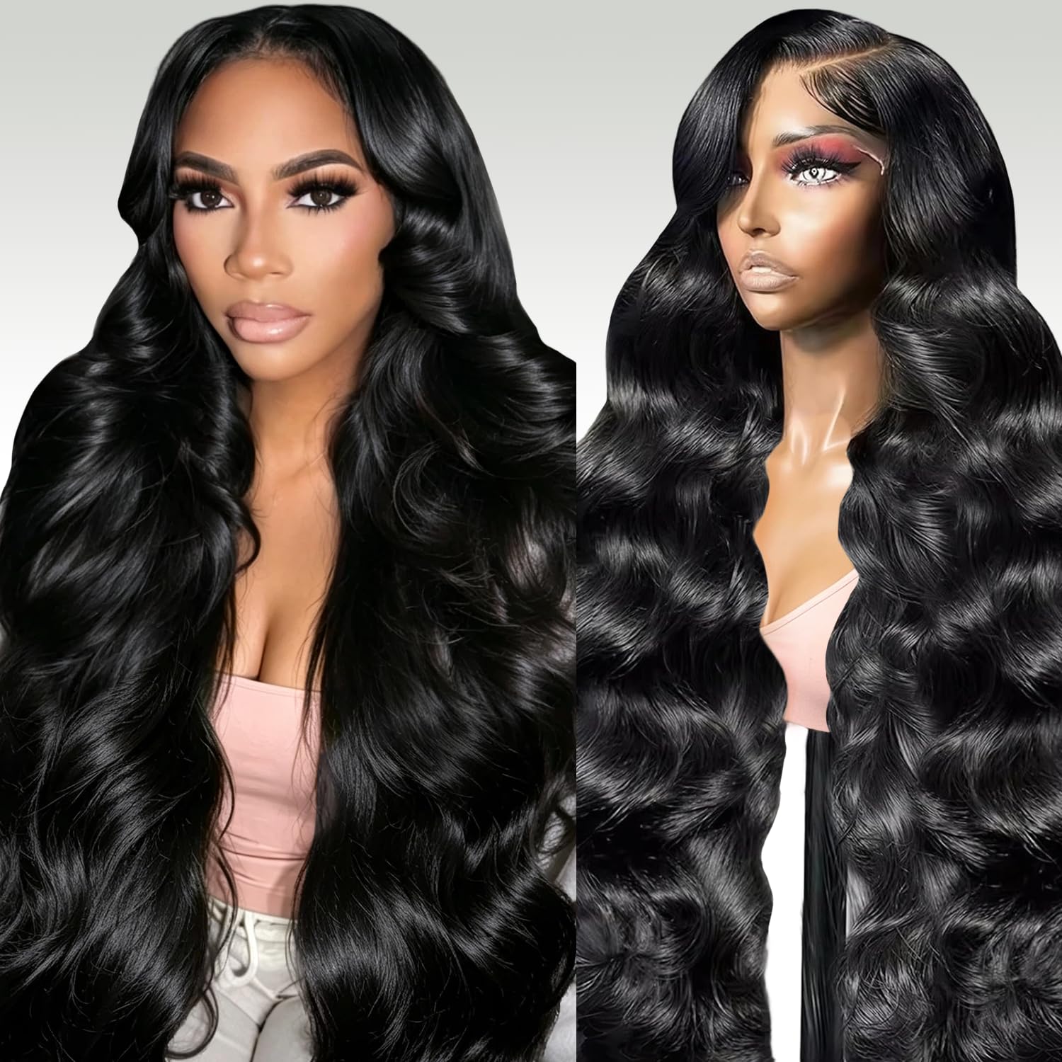 13x6 Lace Front Wigs Human Hair 30 Inch Body Wave Human Hair Wig
