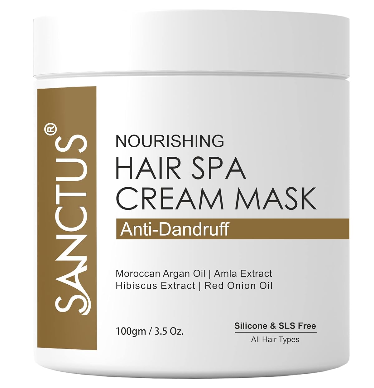 Hair Spa Cream MASK - Organic Hair Conditioner - Nourishes Scalp & Controls