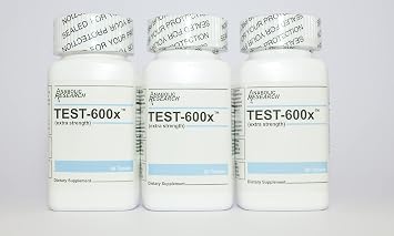 Test-600x - Testosterone Support & Muscle Growth Formula - 180 Tablets - 3 Month Supply