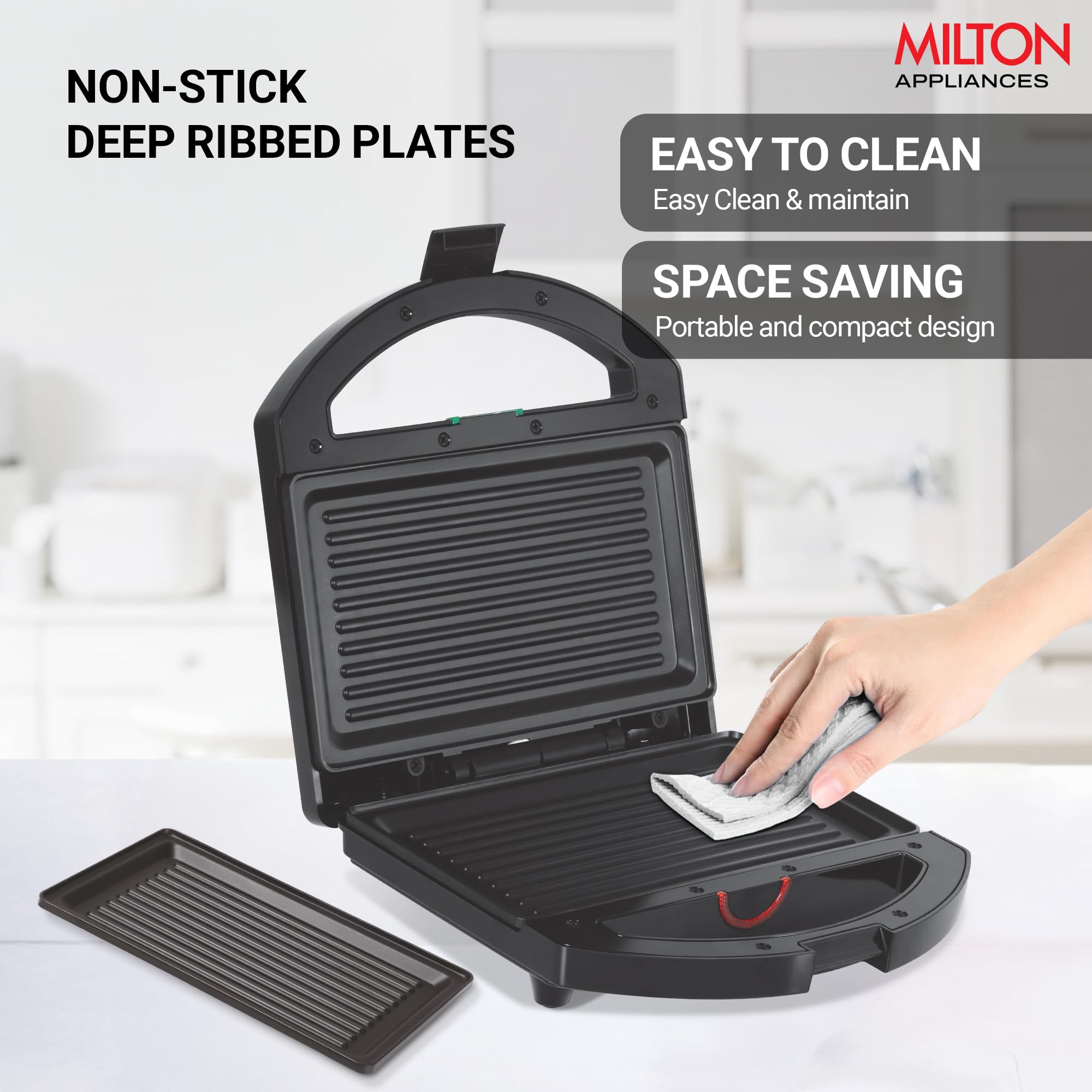Milton Grill Toast Machine - Sandwich Maker -5 Milton Grill Toast Machine - Sandwich Maker -5