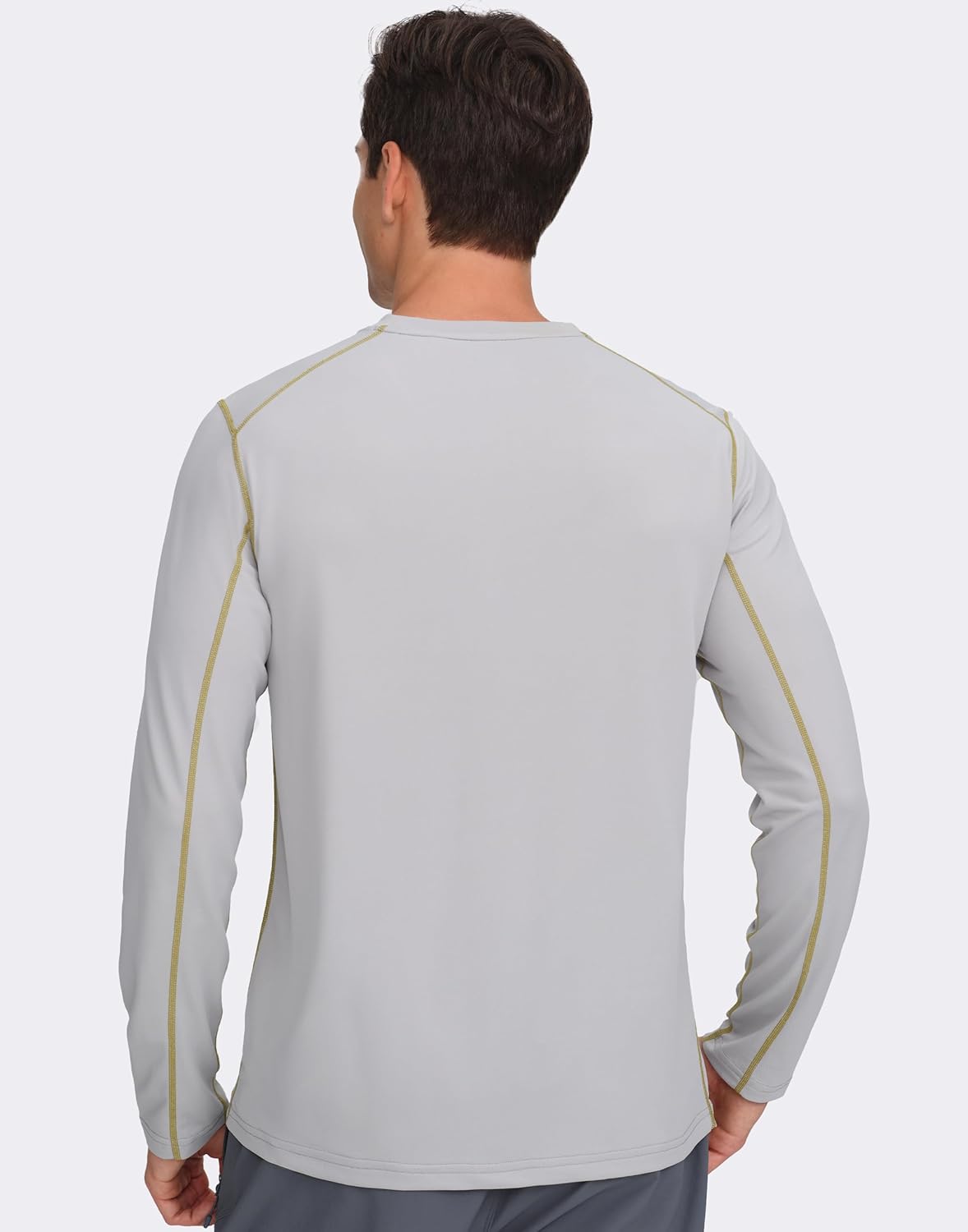 Pioneer Camp Men's Long Sleeve Quick Dry Shirts Athletic T-Shirt Lightweight Breathable Workout Hiking Running Sports Tops - Image 2