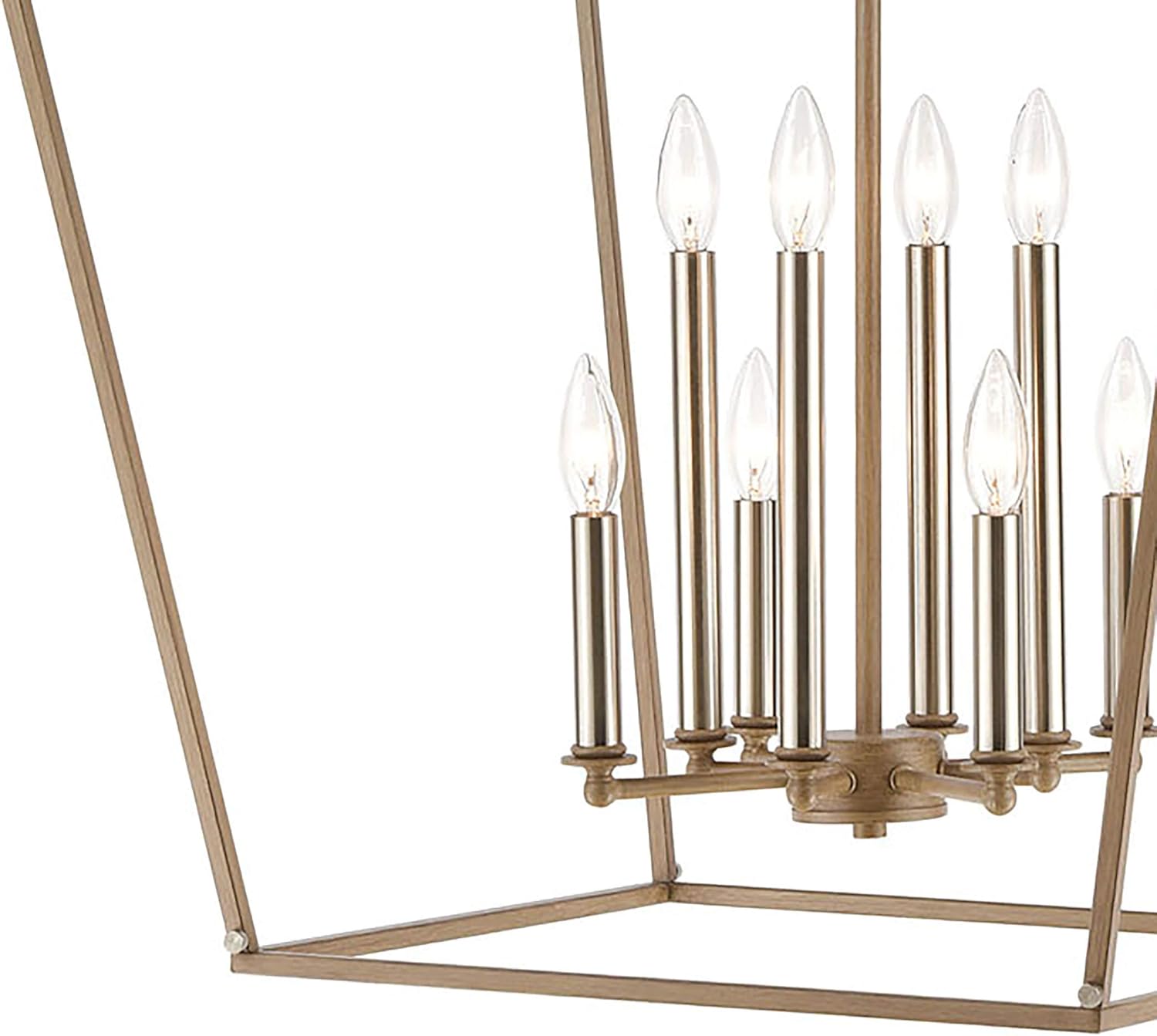Elk Home 57226/8 Fairfax 24'' Wide 8-Light Chandelier in Light Wood