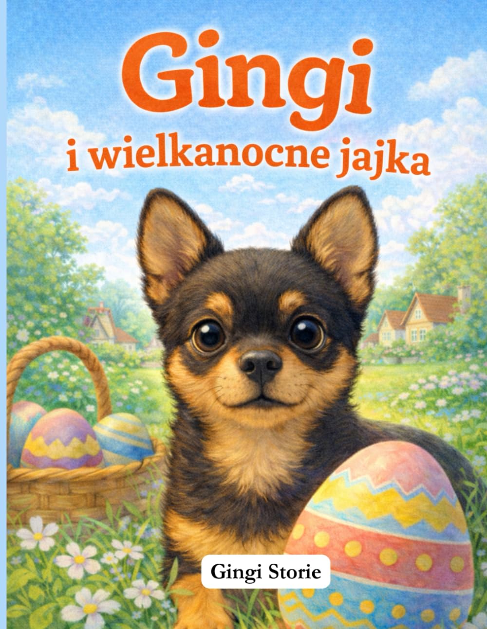 Gingi i Wielkanocne Jajka: Ciepła ilustrowana opowieść dla dzieci w wieku 5–7 lat