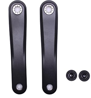 Prowheel Ebike ISIS Crank Arm,127MM/140MM/152MM/160MM/165MM/170MM/175MM Electric Bicycle Crank Arm for ISIS Mid Drive Motor,Bosch GEN4,PW-X3/PW-X2,BANGFANG M620,Brose Standard/MAG,GX0
