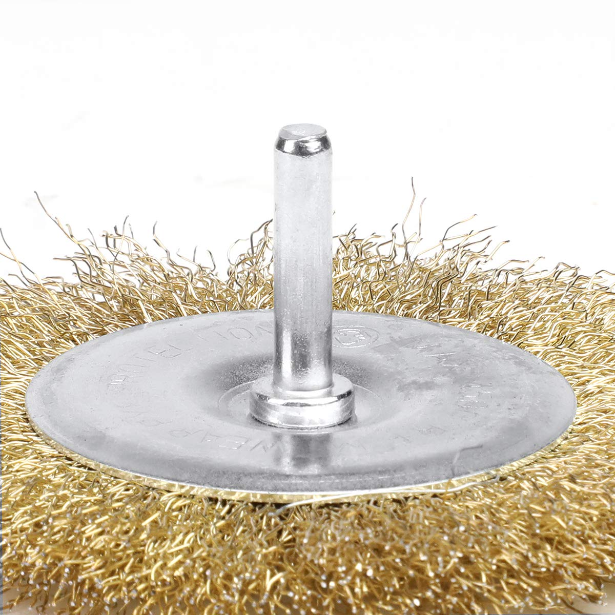 Brass Wire Wheel Brush - Rust Paint Removal -4