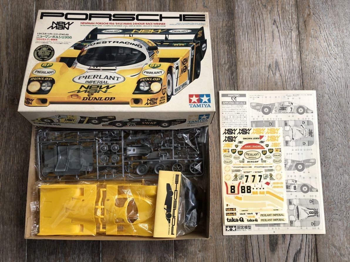 Tamiya ] Porsche 956 new Man 1ere le Mans 1984 1/24