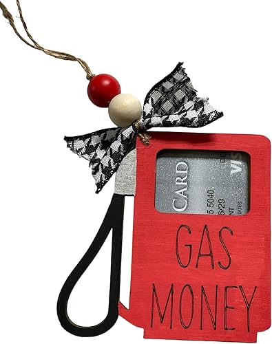 Miniatura 1 de Gas Money Gift Card Holder - Christmas - Graduation - Birthday - Ornament - Gift for Him Her