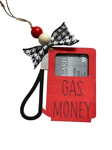 Gas Money Gift Card Holder - Christmas - Birthday - Ornament - Gift for Him Her