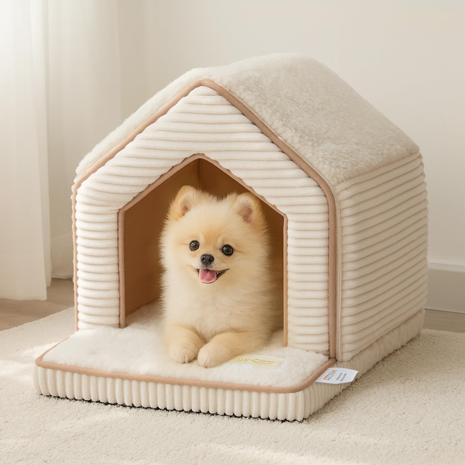 Amazon | PAWZ Road ペットベッド 犬ベッド ドーム型 ふわふわ 猫