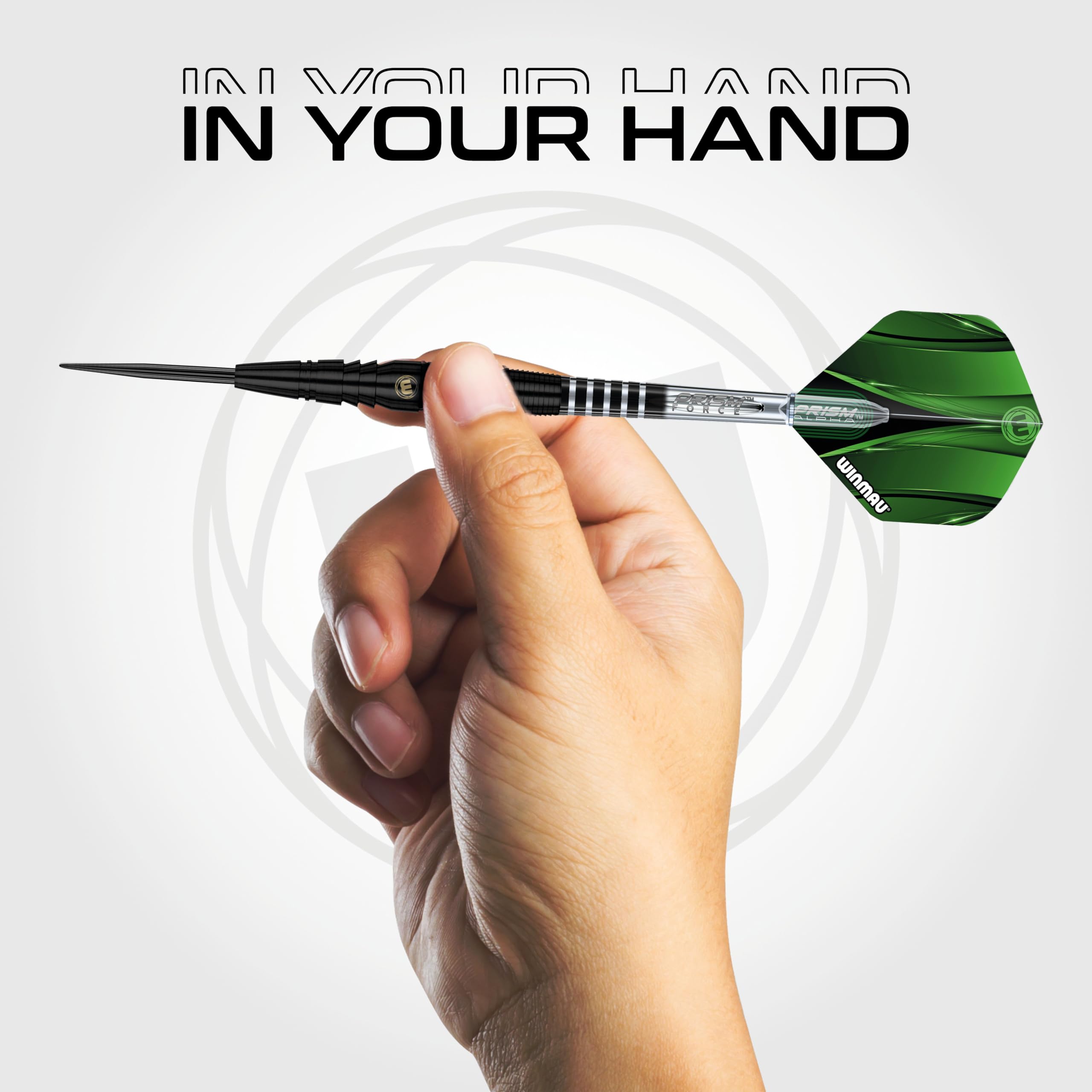 WINMAU Sniper Black 90% Steel Darts 24G
