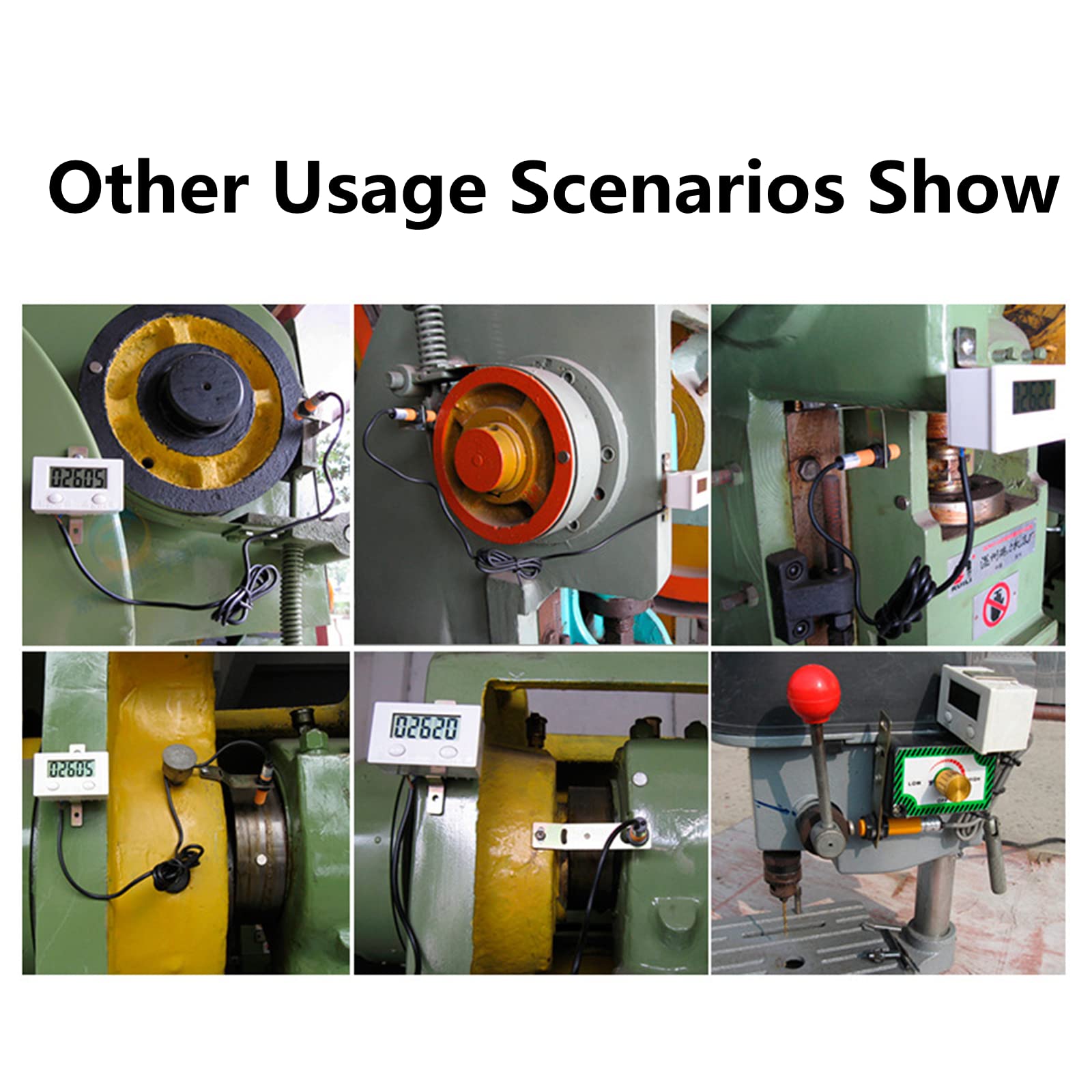 Compteur Numérique Magnétique 0-99999 - Pour Machine à Tricoter, Poinçonneuse, Chaîne De Montage