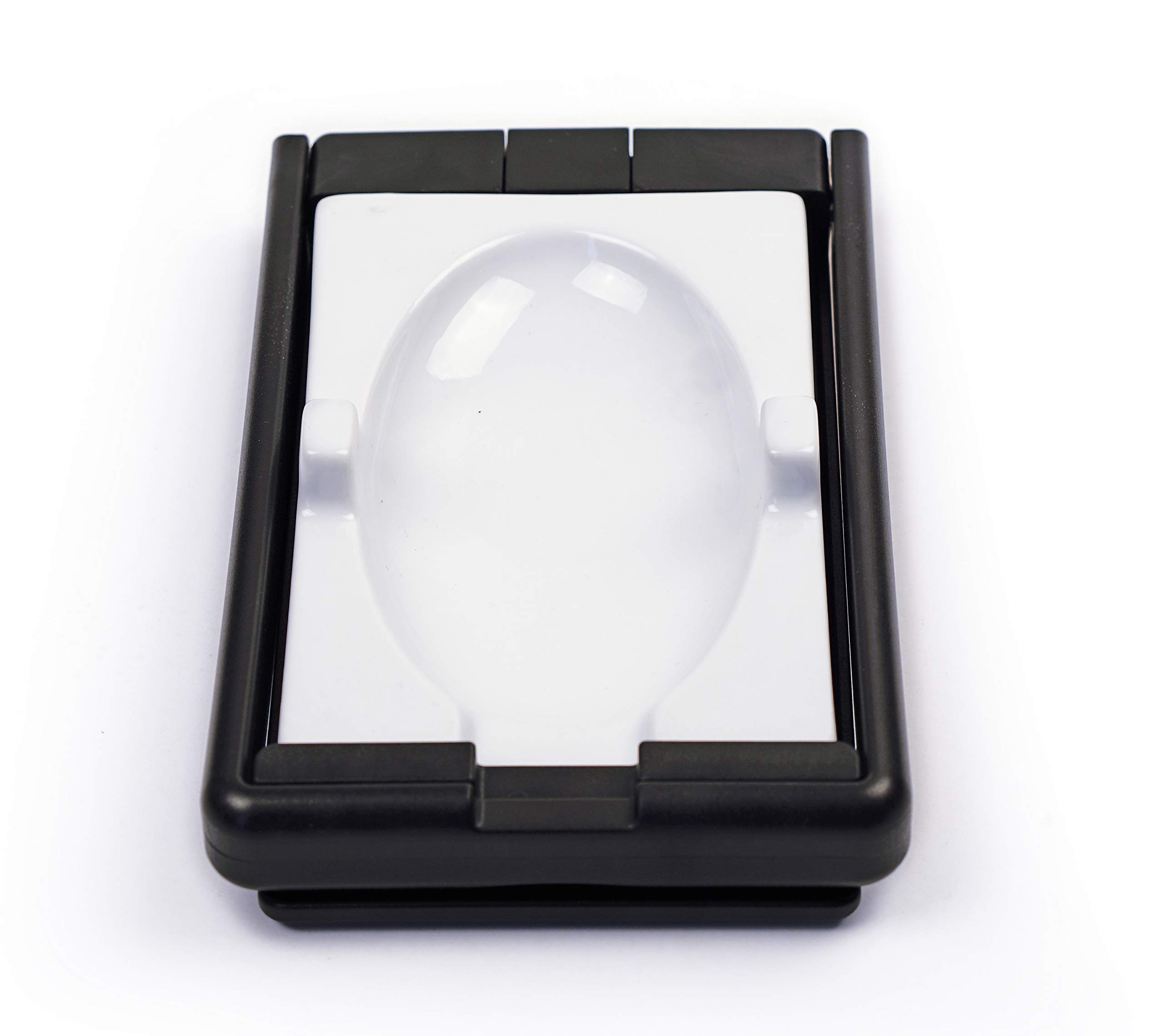 RSVP International Kitchen Cooking Collection Tool Rest, Lid & Spoon, White/Black