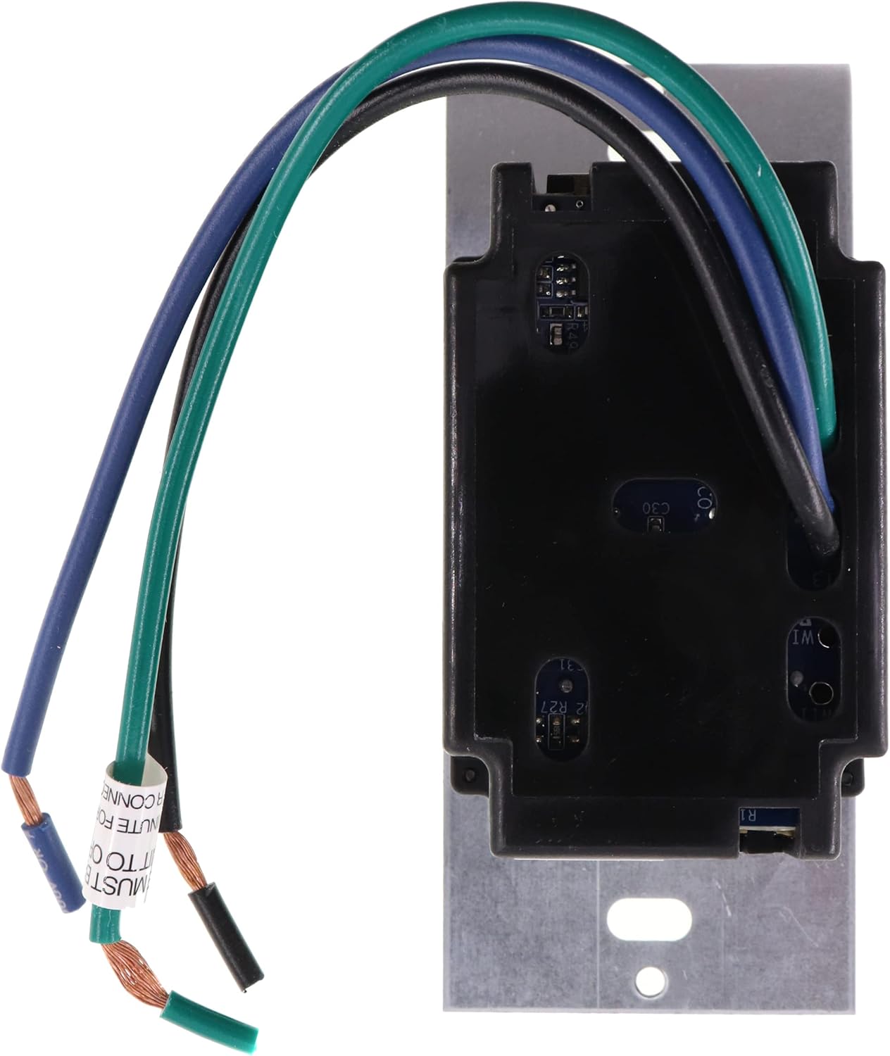 Leviton OSSMT-GAW Occupancy Sensor Decora Style Wall Switch PIR/Ultrasonic Auto/Manual-ON/Auto-OFF Single-Pole Multi-Location NAFTA USA Neutral Not Required - White