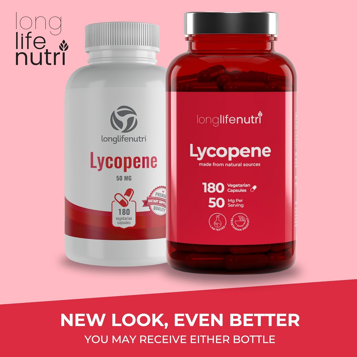 Lycopene 50mg 180 Vegetarian Capsules | Supplement Health | Natural Tomato Extract Non-GMO | Pure Powder - Image 6