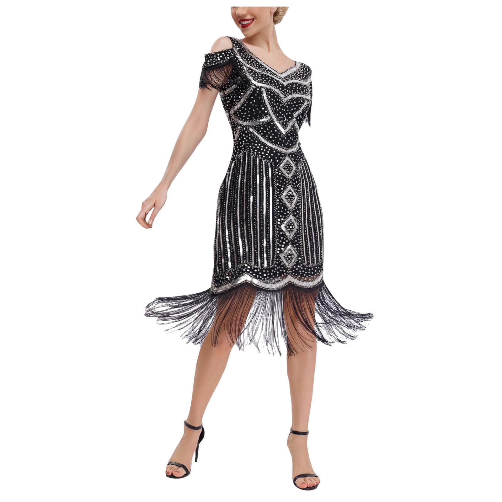 YOGALULU Vestidos Elegantes para Mujer Ropa para Comunion Mujer Vestidos De Fiesta En Verano Vestidos Invitada Boda Espalda Descubierta Vestidos De GraduacióN Cortos para Adolescentes Vestidos De Novia