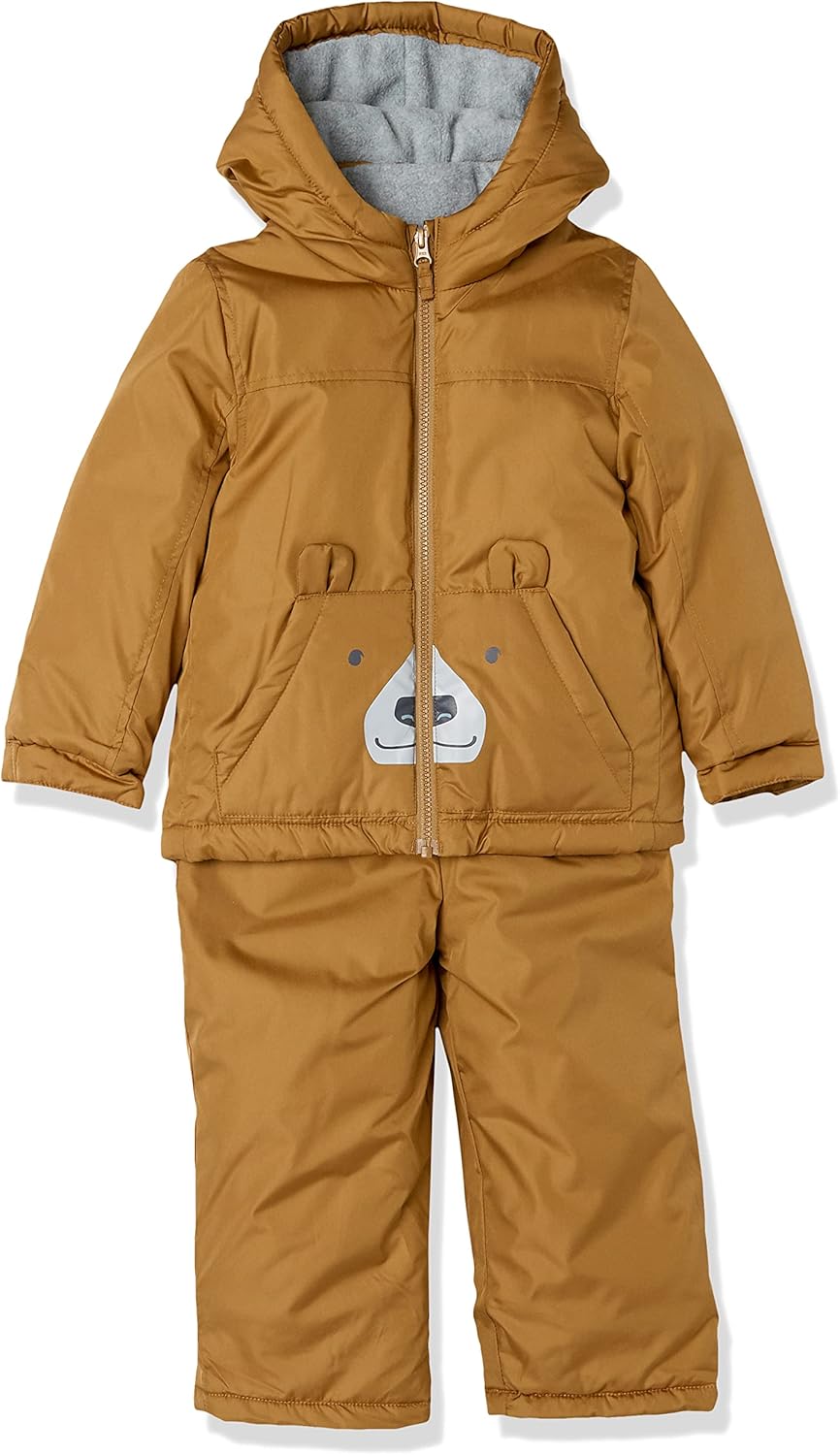 Simple Joys by Carter's baby-boys 2-piece Snowsuit Set Winter Jacket and Skibib Pants
