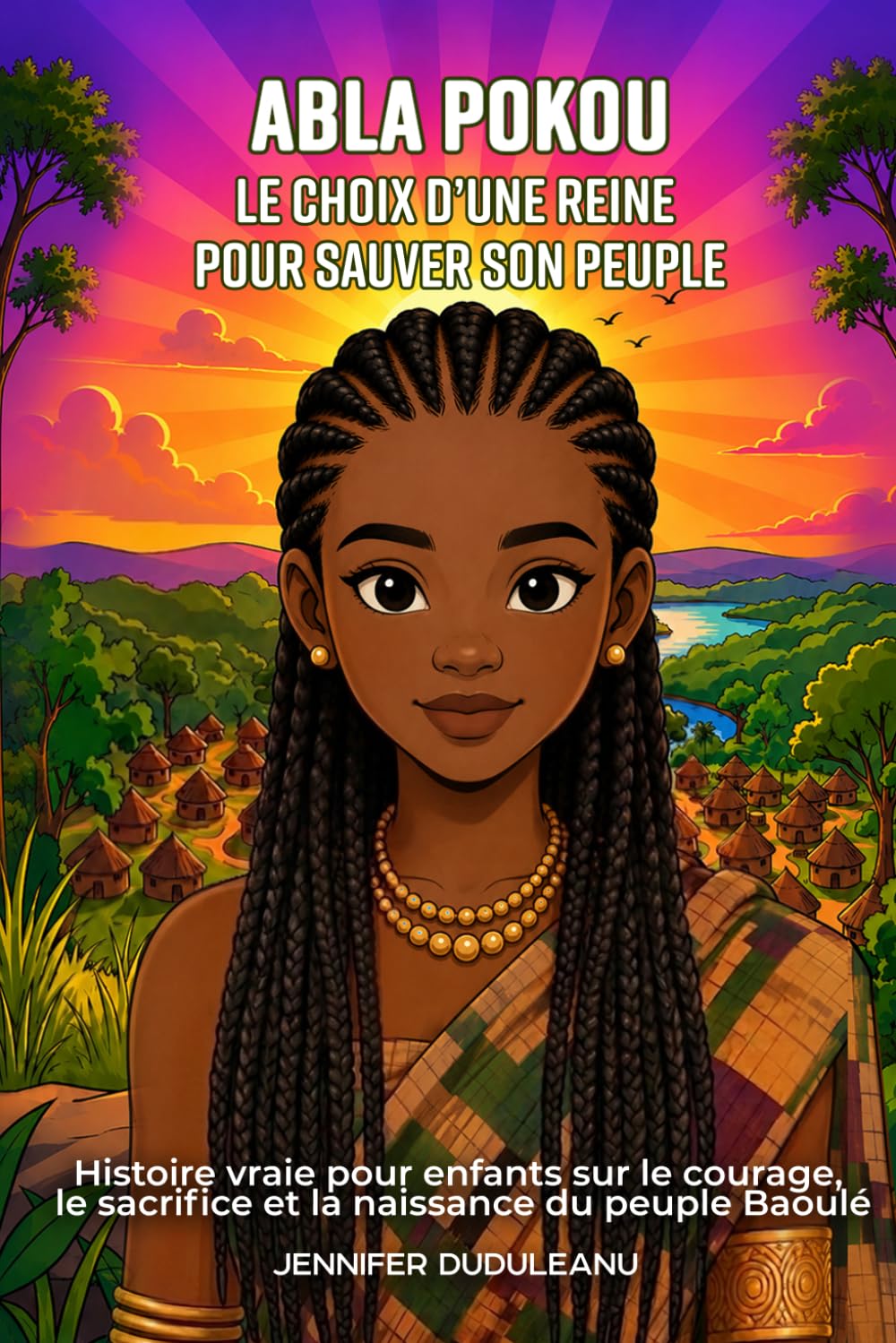 Abla Pokou, le choix d’une reine pour sauver son peuple: histoire vraie pour enfants sur le courage, le sacrifice et la naissance du peuple Baoulé