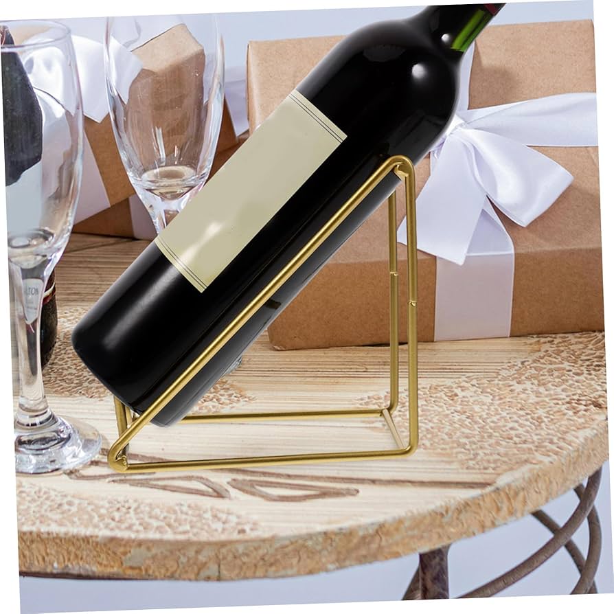 Amazon｜Cabilock ワインボトルホルダー 金属製 デスクトップ