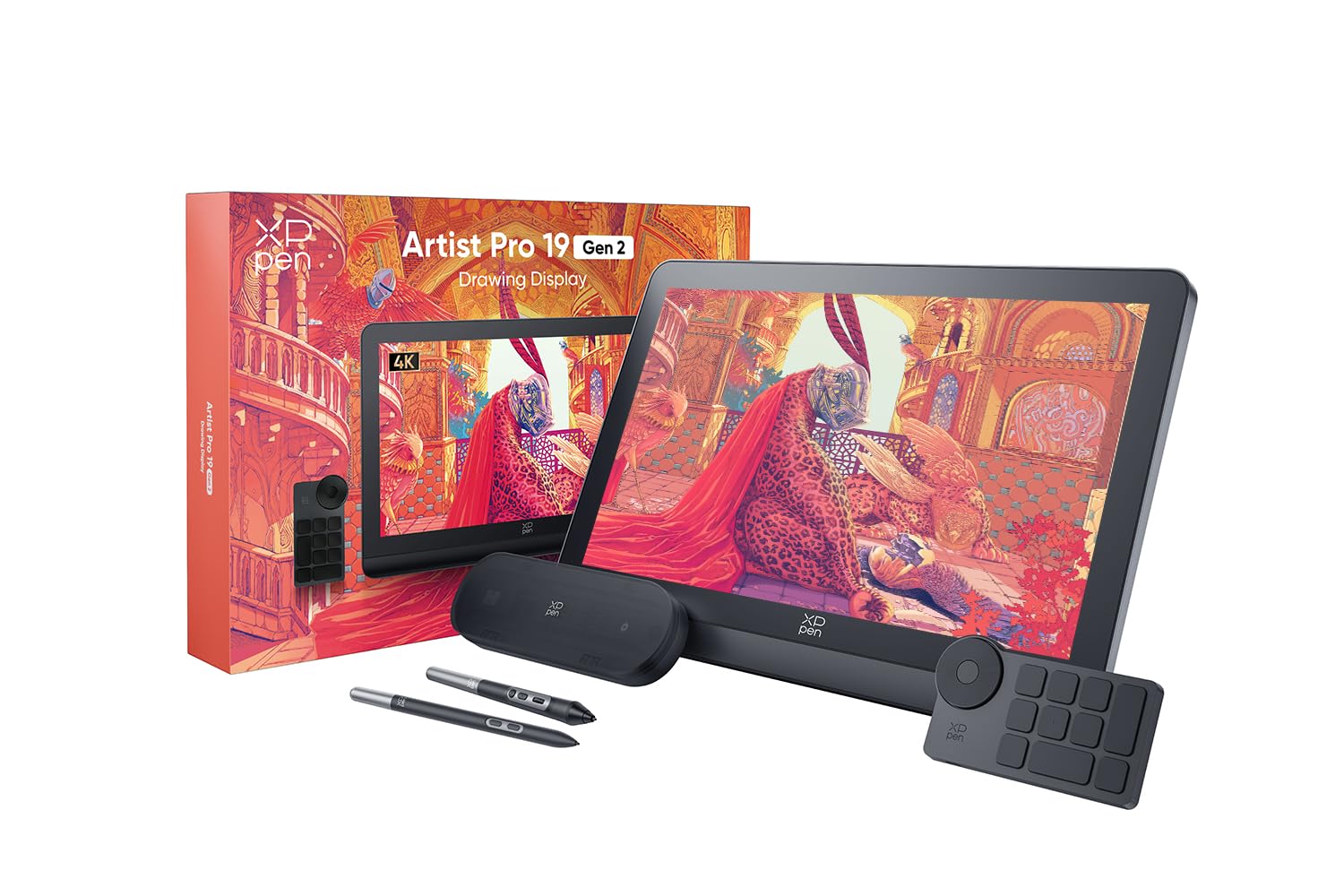 XPPen Artist Pro 19 (Gen 2) Tablette Dessin Graphique avec Écran