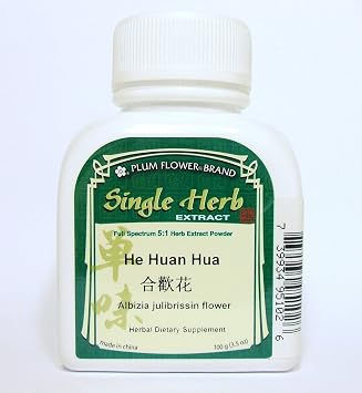 Albizia Julibrissin Flower Herb Extract Powder / He Huan Hua, 100g or 3.5oz