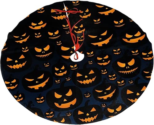 Miniatura 7 de Falda de árbol de Navidad de flamenco rosa de 30 pulgadas, decoración rústica, falda de árbol pequeño de Navidad, rojo y verde, divertida decoración