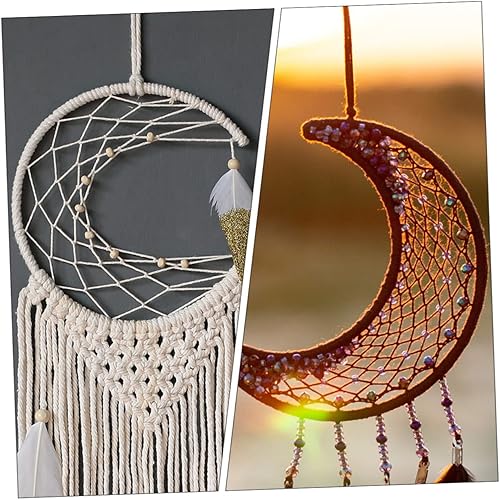 Miniatura 7 de Artibetter Moon Wreath Form s Moon Dream Catchers Anillos