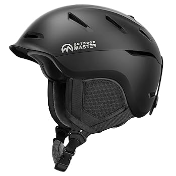 新品【XLサイズ　61-63cm】スキー・スノーボード用バイザー付きヘルメット Amazon | OUTDOORMASTER スキー ヘルメット スノーボード