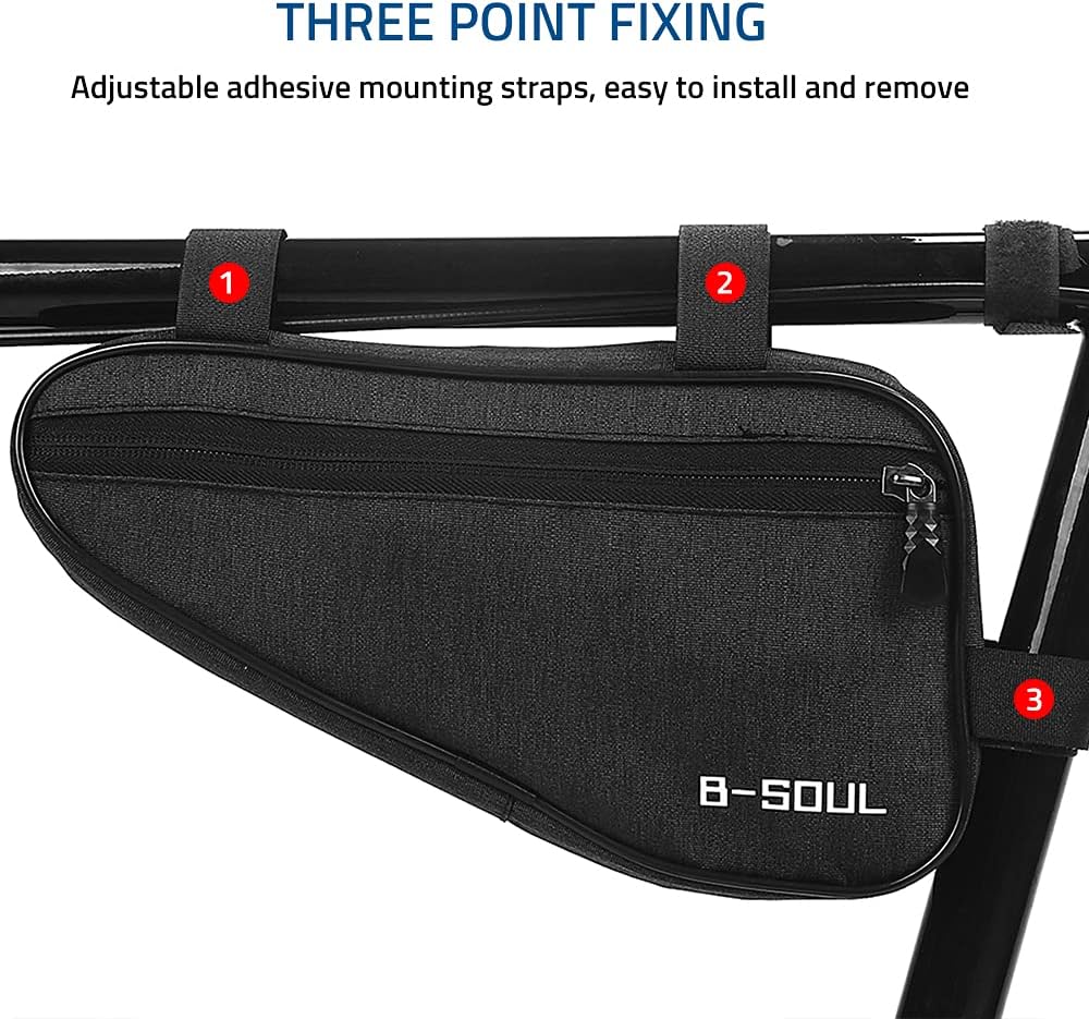 Bike Triangle Bag Bicycle Tube Frame Bag Cycling Pack Bike Pouch Storage Bag