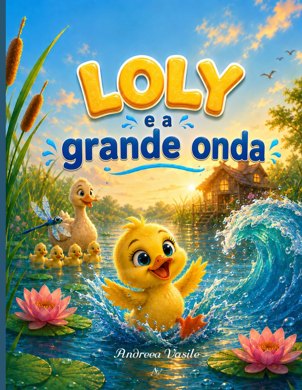 Loly e a Grande Onda: Um Livro Ilustrado sobre Coragem, Superação do Medo e Confiança em Si Mesmo para Crianças de 4 a 8 Anos