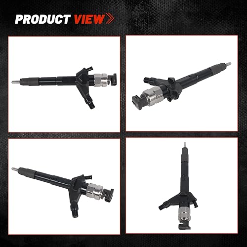 Miniatura 5 de 095000-6250 16600-EB70A 16600-EB70B 16600-EB70C 16600-EB70D Inyector común del carril para Nissan D40 D22 2.5L YD25 YD25DDTi Euro 4 Engine