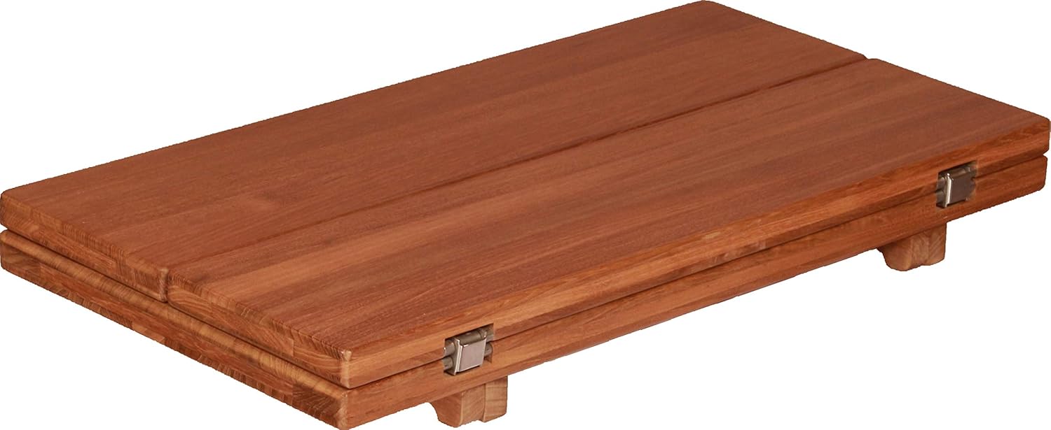 JZ Folding Wing Plain Teak Table Top 660/330X650mm 960/480X890mm Marine Boat RV (TW4889)