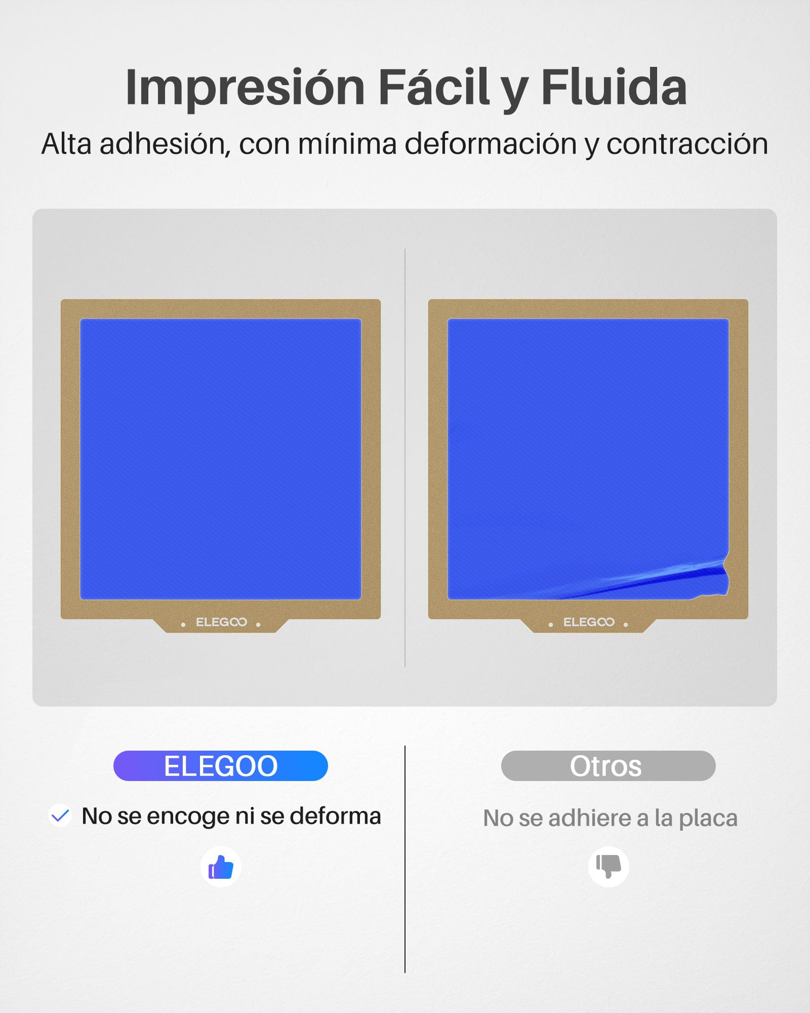 ELEGOO Filamento PETG 1.75mm 1KG Negro, Precisión Dimensional +/- 0.02mm para Impresora 3D