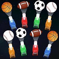 CHUNNIN 36 Pack LED Sport Finger Lights - Football Basketball Baseball Soccer Glow Party Favors for Birthdays Goodie Bags