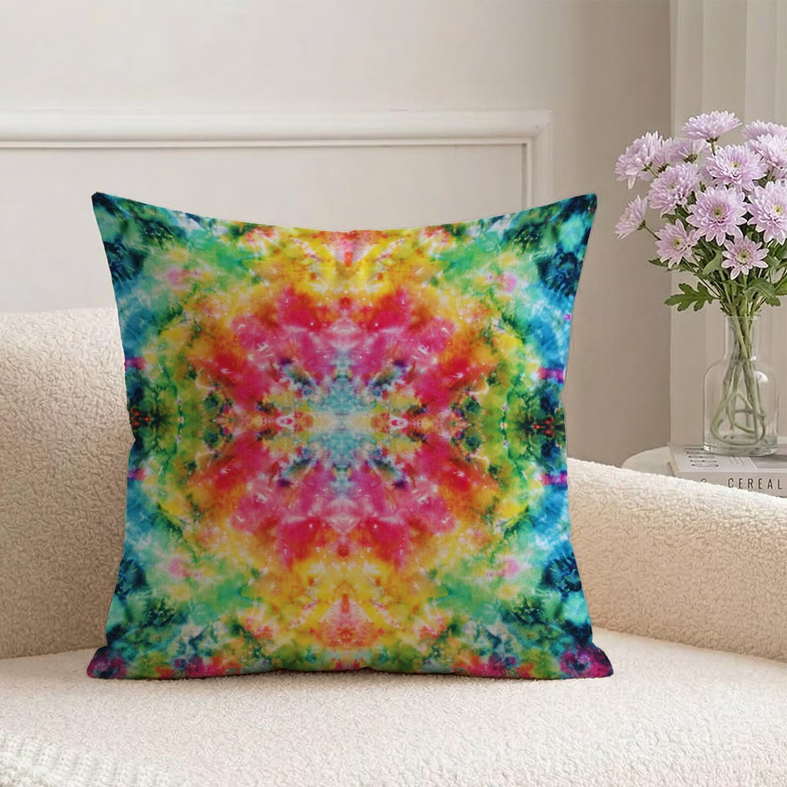 Housses de coussin 75x75 cm extérieur imperméables grand format