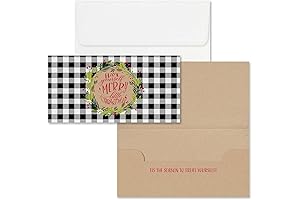 Masterpiece Christmas Plaid Money Card Holders