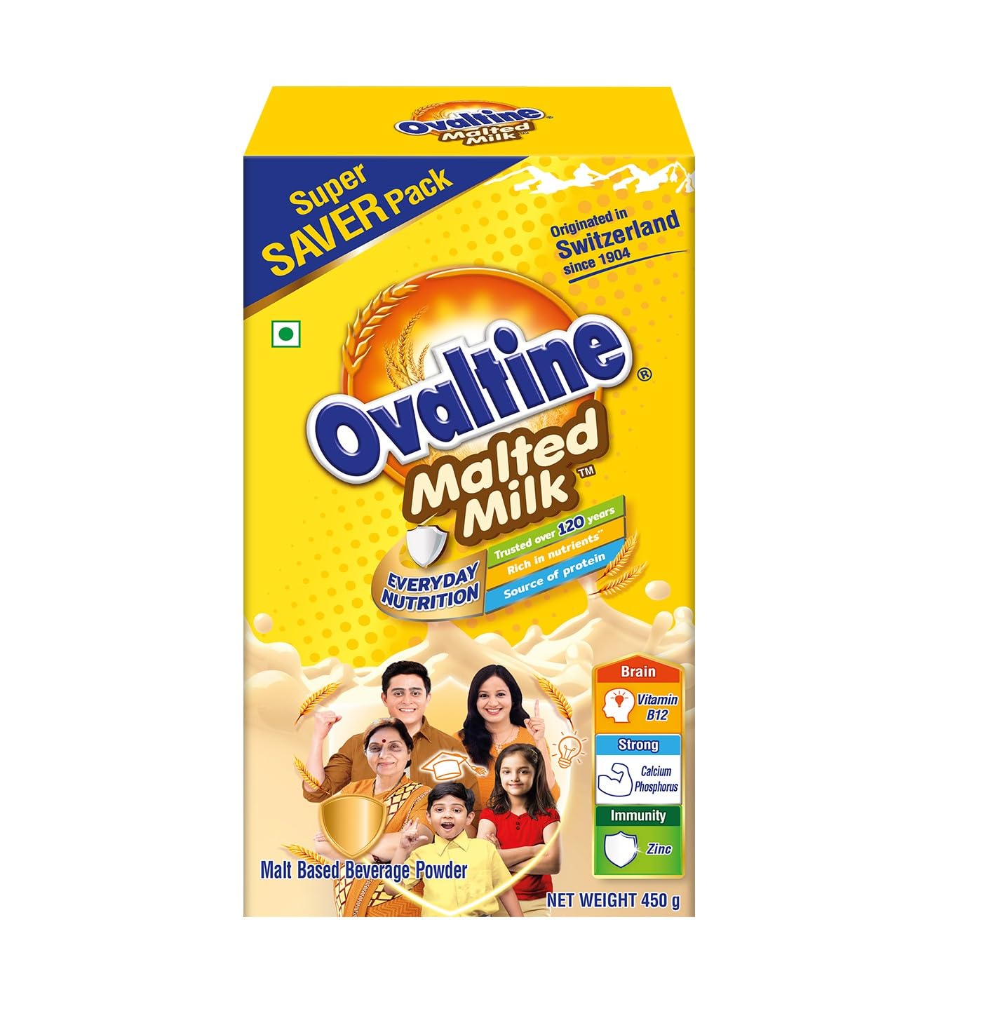 OVALTINE Malted Health Drink Milk Powder, Health Drink for Kids & Adults, Nutrition Drink with Vitamins Minerals, Rich Malty Flavour Milk Mix in Glass Jar for Daily Energy & Wellness, 400g (Pack of 2) — Amazon image 18