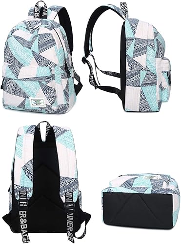Miniatura 3 de Mygreen - Mochila escolar con bonitos diseños para niños y niñas, 11.5 x 15.7 x 5.1 pulgadas