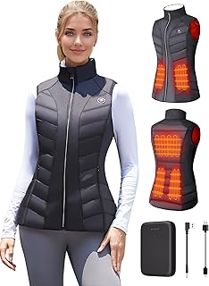 Sponsored You’re seeing this ad based on the product’s relevance to your search query.Learn more about this advertisement Vofuoti Beheizbare Weste Damen mit Akku, Leichtgewicht Heizweste mit 5 Heizbereich, Mode Schlanke Passform Beheizbare Jacke Damen