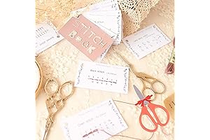 Creative Mini Sewing Book & Material Pack: Embroidering & Stitching Paradise