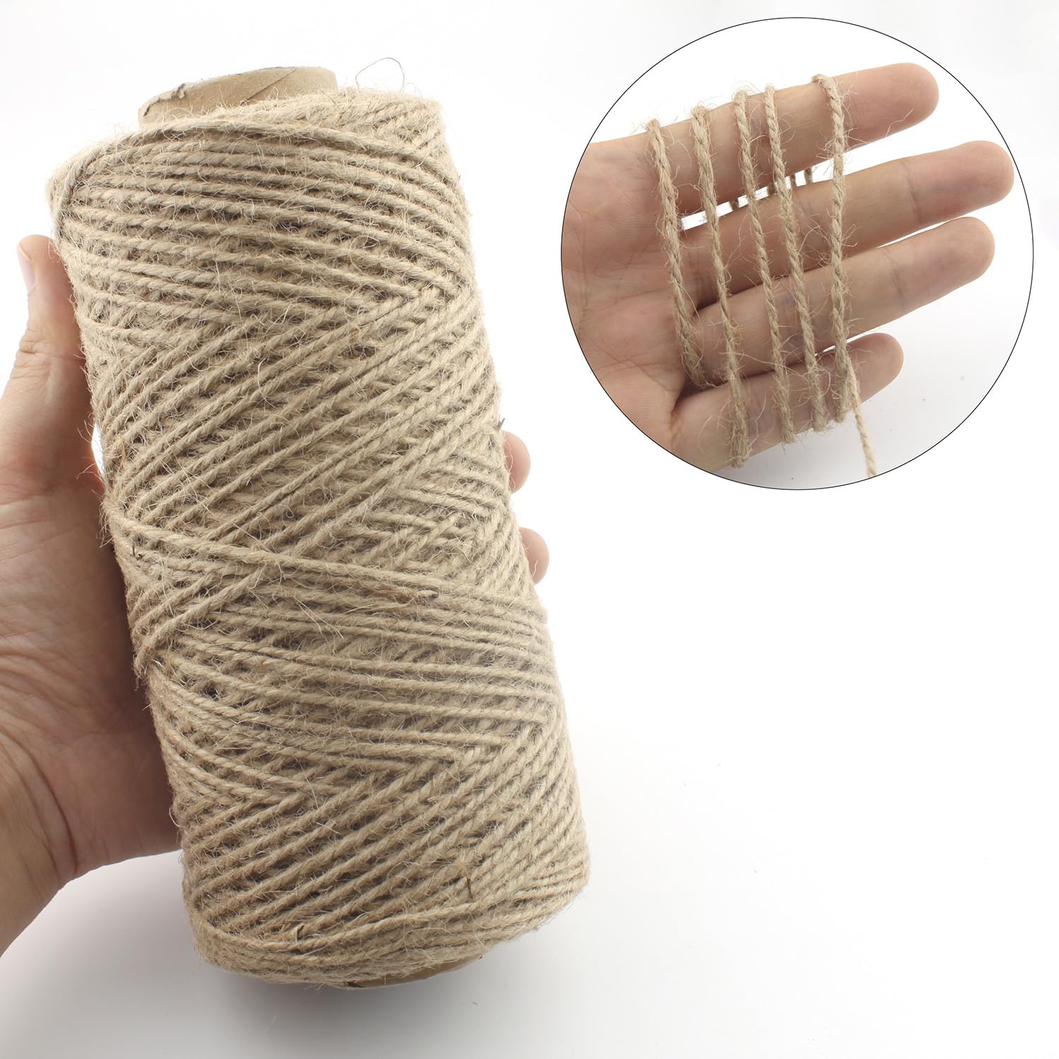 Corde De Jute Naturelle En Toile De Jute 10 Mm D'épaisseur Naturalles Ficelle Corde En Chanvre
