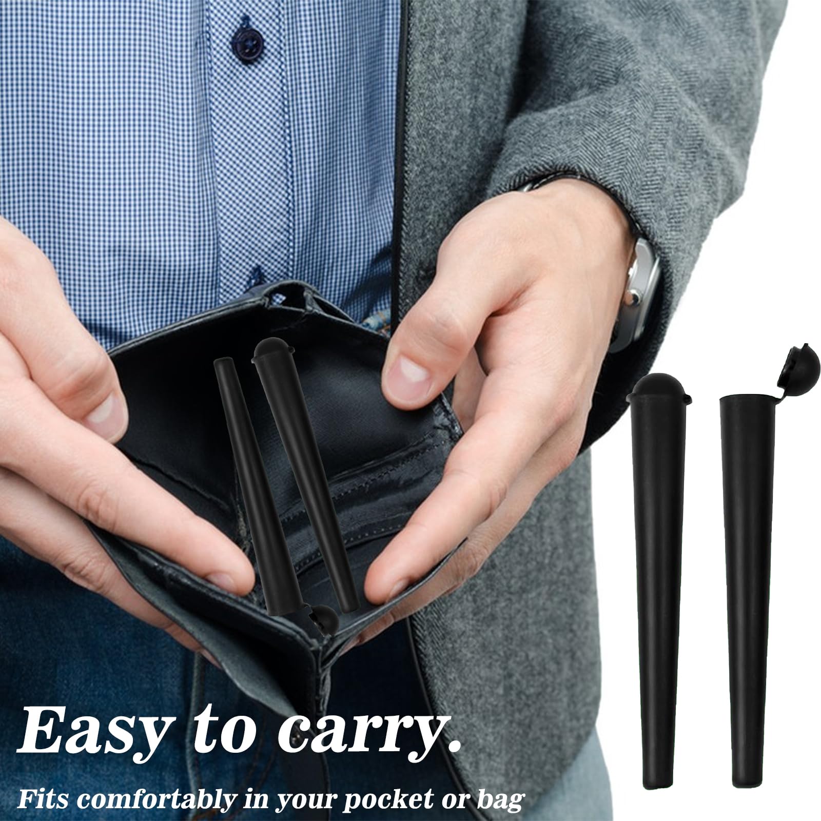 Tubo Guarda Porros 8pcs Plastic Joint Tubes