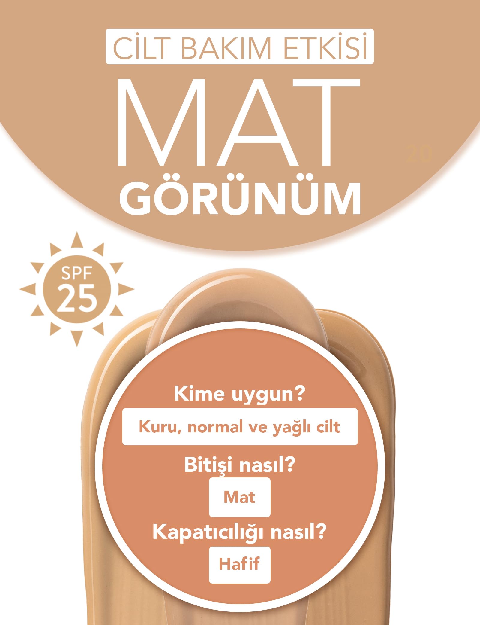 Flormar Mat Bitişli Bb Krem - Mattifying Bb Cream - 002 Fair-light - 8690604535170