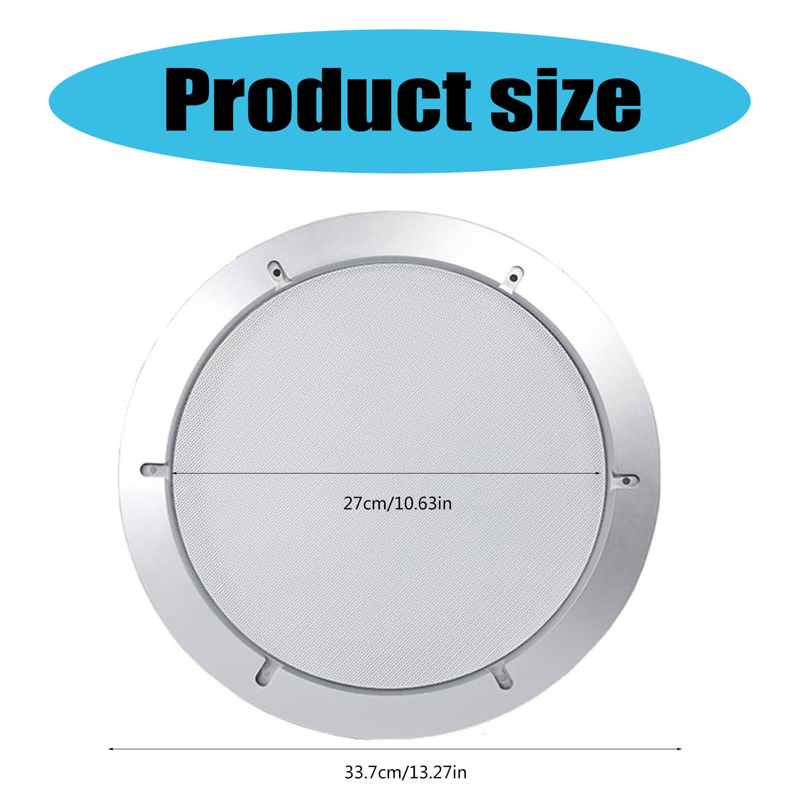 Amazon | 12 インチスピーカーグリルカバーサウンドスピーカー