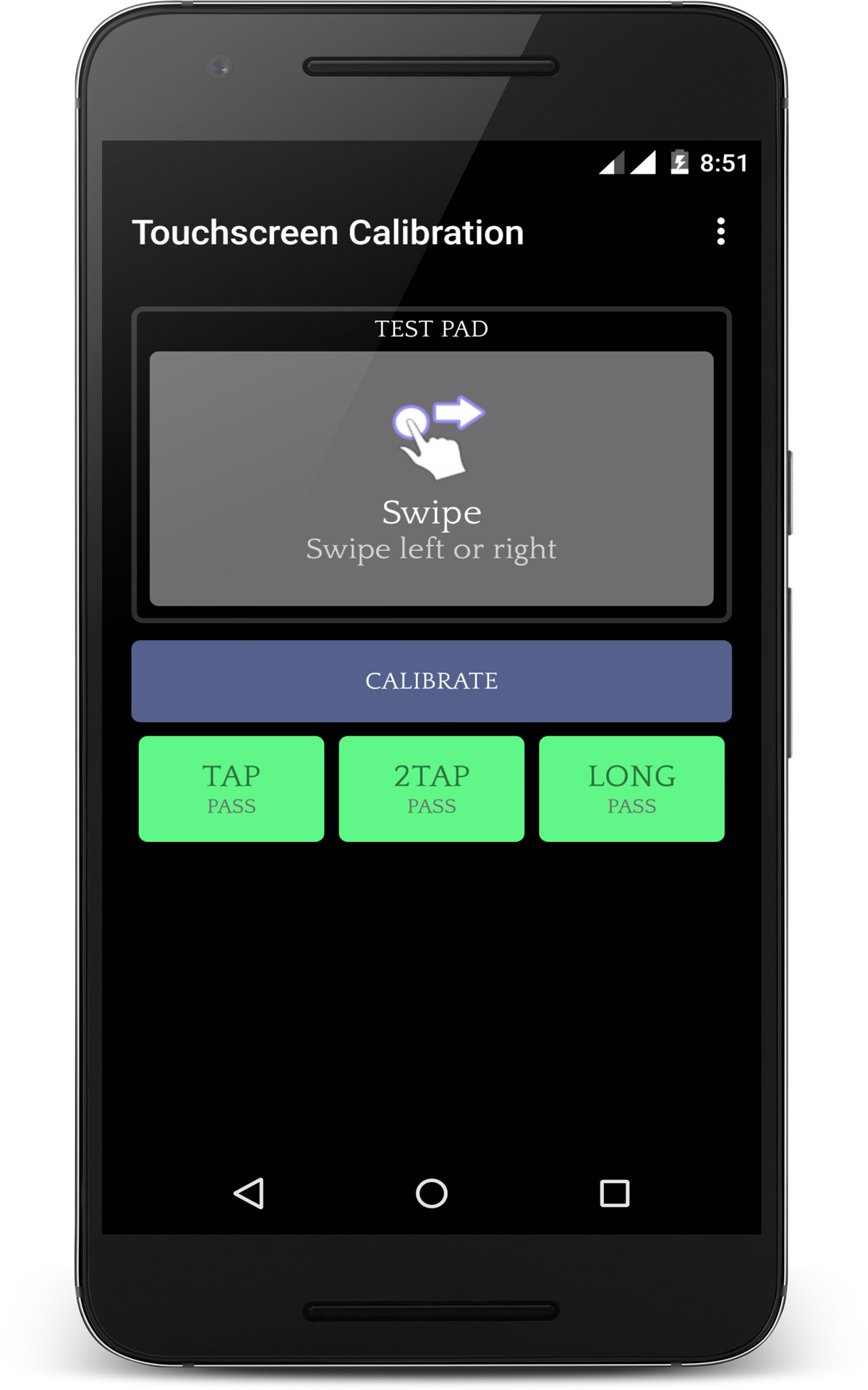Touchscreen Calibration App on Amazon Appstore