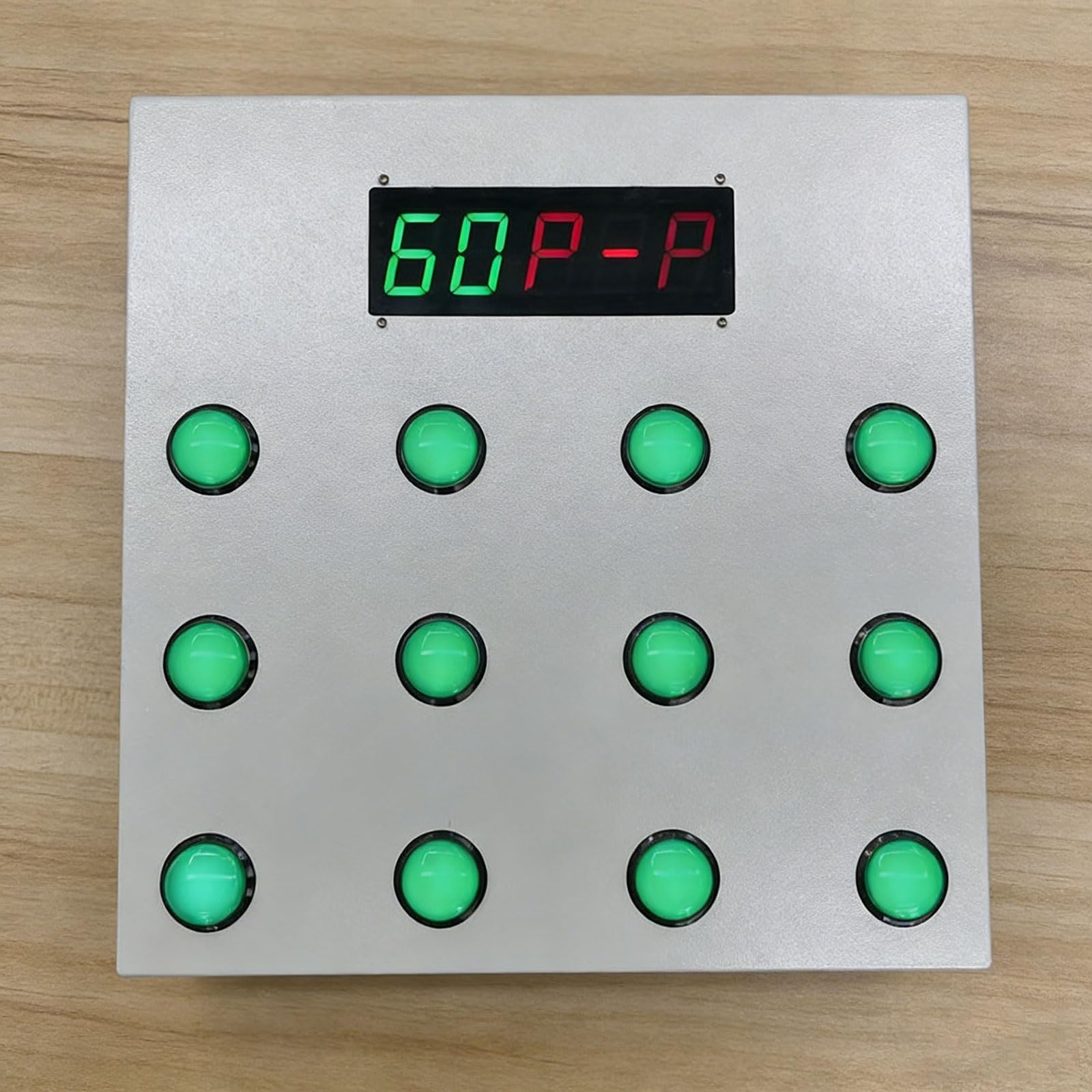 Trenażer testów reakcji na puzzle, Lampka do treningu zwinnej reakcji na komputer stacjonarny, Gra szkoleniowa w zakresie reakcji Whack-a-Mole z timerem i licznikiem wyników, Regulowana prędkość