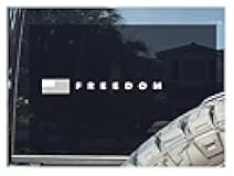 Freedom Flag Decal Premium Vinyl Sticker